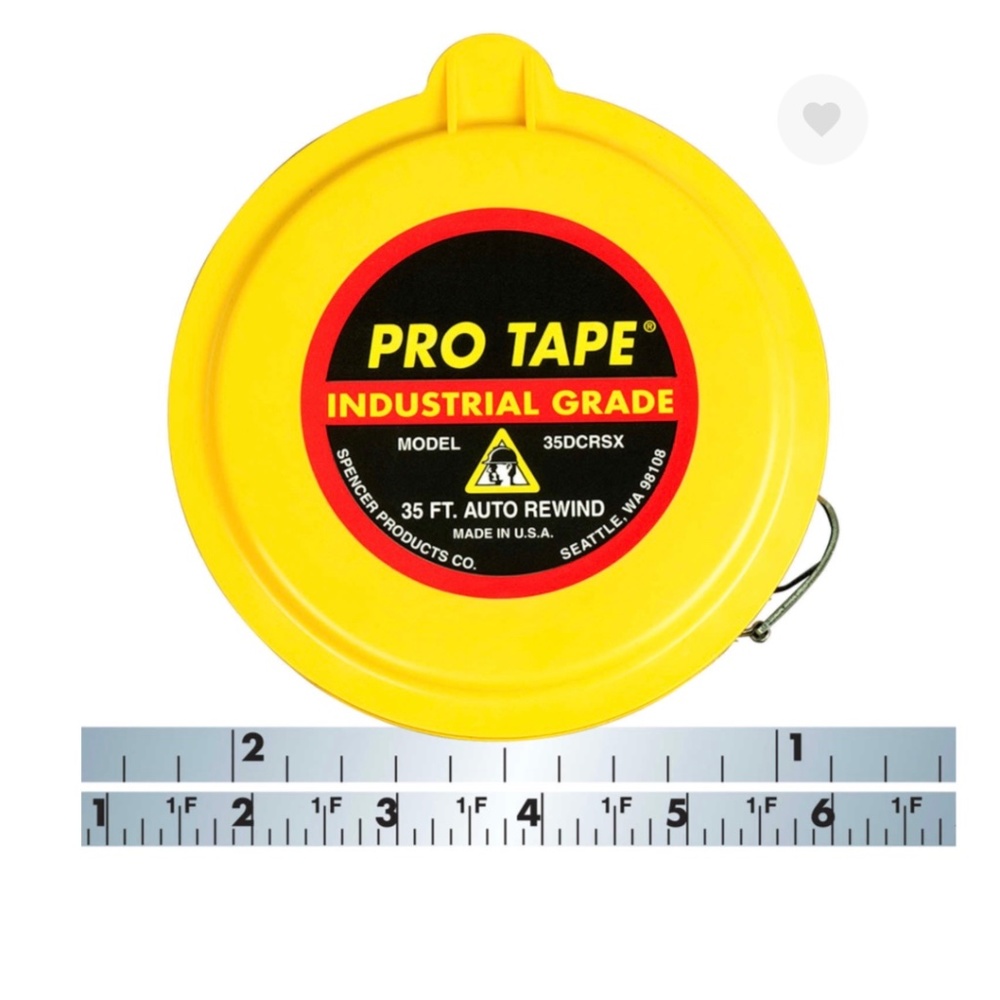 SPENCER 35´ Chrome-Clad Logger’s Tape